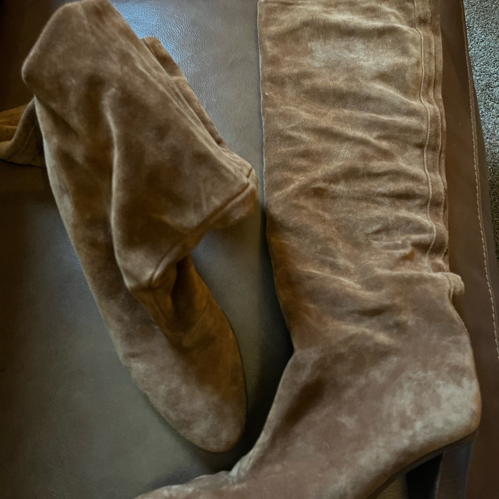 Vince Brown Heeled Boots